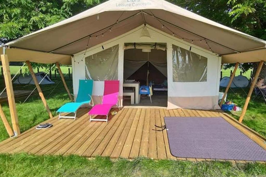 Tente Lodge La Plage Autet Exterior photo